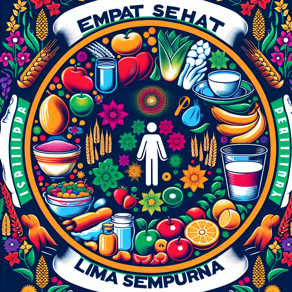 Rahasia Hidup Sehat dengan Konsep Makanan Empat Sehat Lima Sempurna