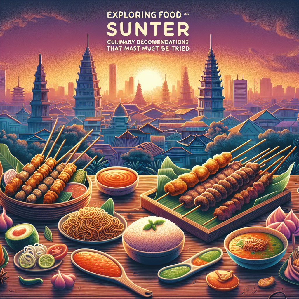 Menjelajahi Rekomendasi Makanan Enak di Sunter: Kuliner yang Wajib Dicoba