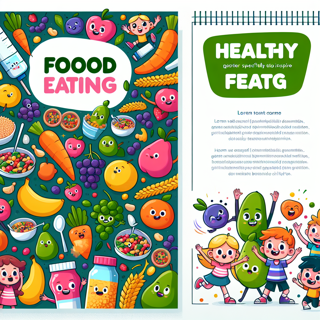 Poster Makanan Sehat Kartun: Inspirasi untuk Anak-anak Makan Bergizi