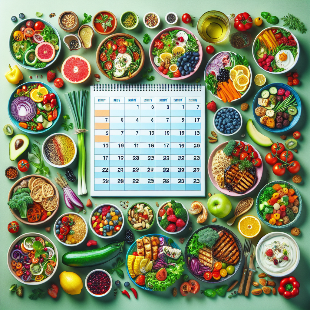 Inspirasi Menu Makanan Sehat untuk Sebulan Penuh