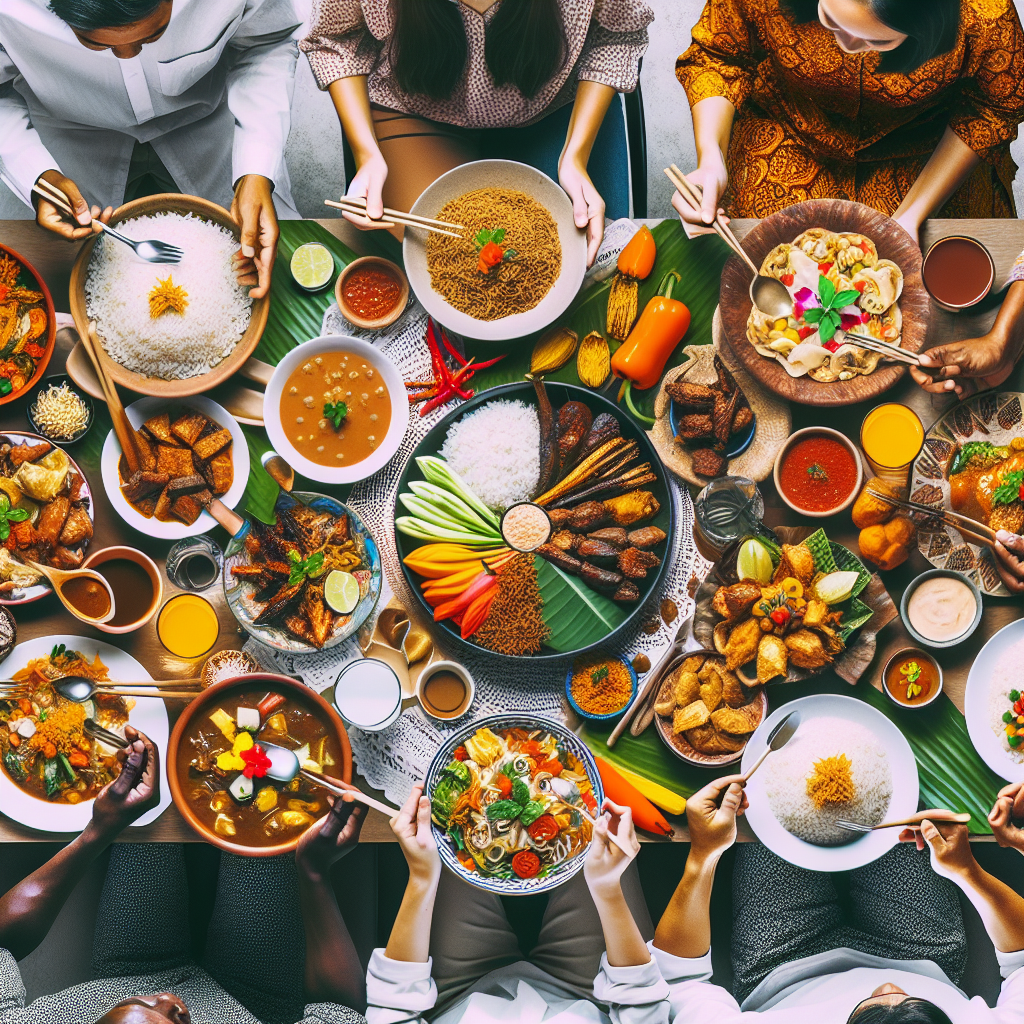 Keanekaragaman dan Kehangatan Makanan Tradisional di Indonesia Menjadi