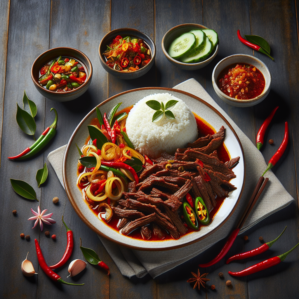 Resep Dendeng Balado: Cara Membuat Dendeng Sapi Pedas yang Menggugah Selera